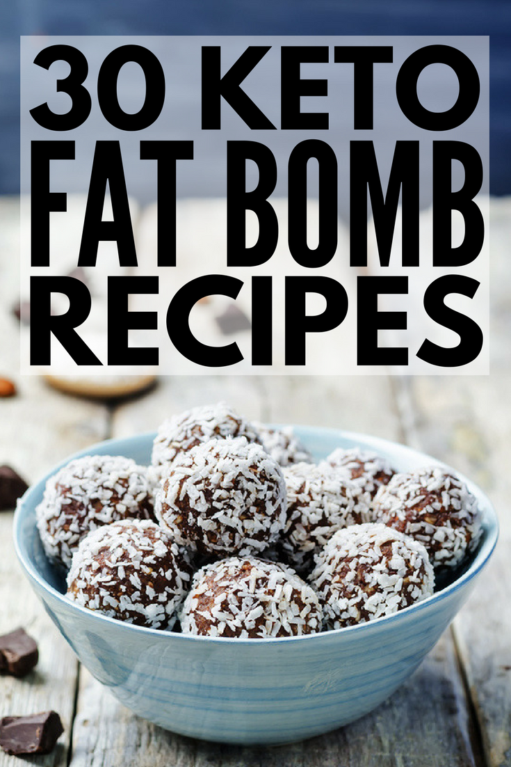 30 Keto Fat Bomb Recipes | Looking for easy low carb energy boosters? Whether you’re new to the ketogenic diet or just need fresh pre- and post-workout snack ideas, these sweet and savory fat bombs are for you! Using ingredients like peanut butter, chocolate, coconut oil, and cream cheese, weight loss has never tasted so good. We’ve even included a few dairy-free energy options! 