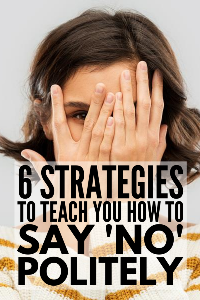 How To Say No Politely | Are you a people pleaser? Do you have a habit of saying \'yes\' to things, even when you really want to say \'no\'? This post will teach you how to say no nicely, whether it\'s to a guy or girl you like, to your boss or colleagues at work, to family and friends, to food (especially to sugar, to alcohol, and to junk food!) that\'s offered during celebrations, and to people in all areas of your life. Learn to put these ideas into practice so you can live life authentically! 