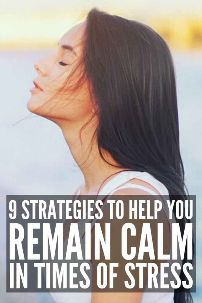 How to Stay Calm in a Stressful Situation | If you\'re looking for tips and strategies to help you stay calm in any situation (when stressed, when angry, when nervous, as a parent, in a crisis, etc.), we\'re sharing 9 stress management tips that help. Learn how to stop anxious thoughts in their tracks, what to do when things are out of your control and you feel overwhelmed, and how to be less stressed in the face of adversity moving forward. 