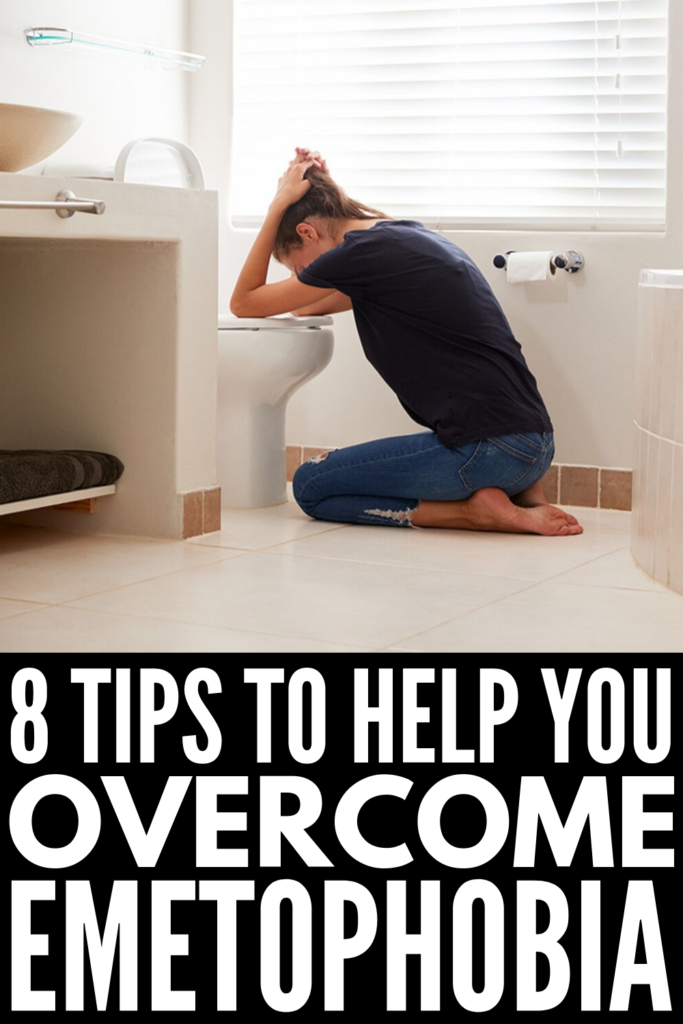 8 Tips to Overcome Emetophobia | If you or your kids have a fear of throwing up, it can cause all kinds of avoidance behaviors and problems and make life challenging. If you’re looking for tips and remedies to help you or your children from living in fear of sickness, this post has tons of ideas to help reduce the symptoms – and panic attacks – associated with vomiting. Recovery from emetophobia is possible – click to find out what you can do! #emetophobia #throwingup #stomachbug #coldandflu